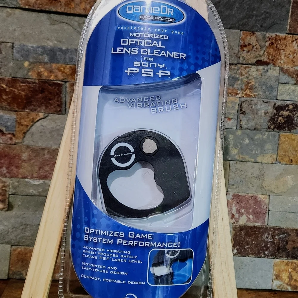 Game Doctor Ecelerator • Excelerate Your Game • Motorized Optical Lens Cleaner